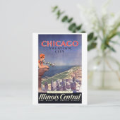 Briefkaart  illustratie (Staand voorkant)