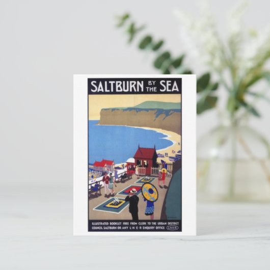 Briefkaart  illustratie (Staand voorkant)