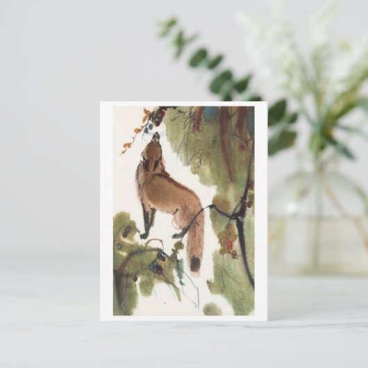 Briefkaart illustratie (Staand voorkant)