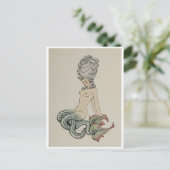 Briefkaart  illustratie (Staand voorkant)