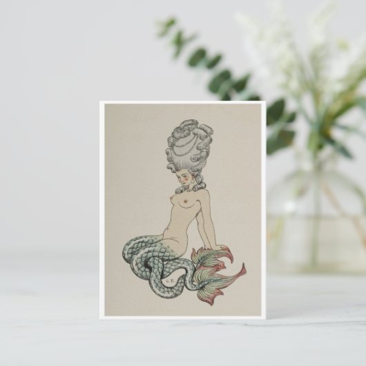 Briefkaart  illustratie (Staand voorkant)