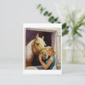 Briefkaart illustratie (Staand voorkant)