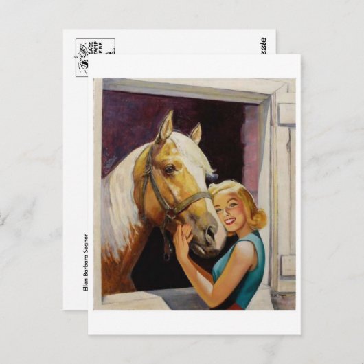 Briefkaart  illustratie (Voorkant / Achterkant)