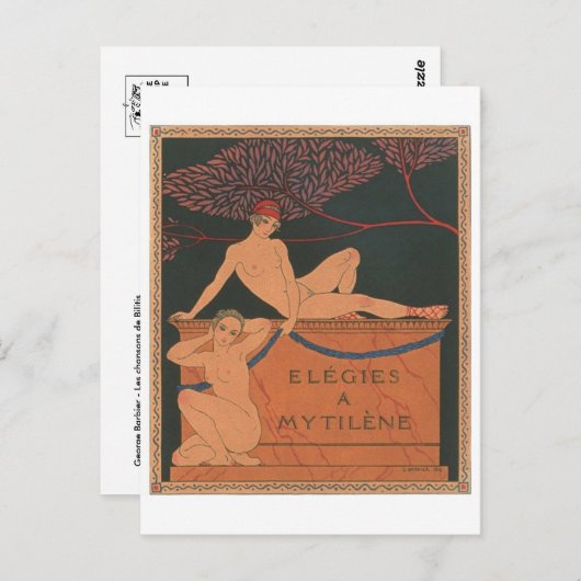 Briefkaart  illustratie (Voorkant / Achterkant)