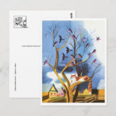 Briefkaart  illustratie (Voorkant / Achterkant)