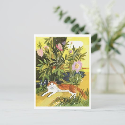 Briefkaart illustratie (Staand voorkant)