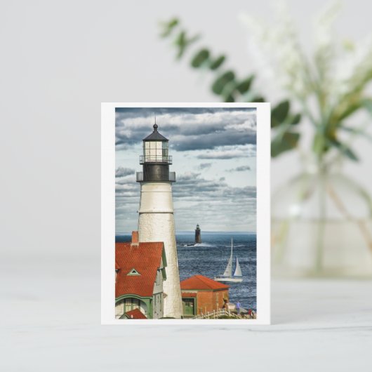 Briefkaart  illustratie (Staand voorkant)