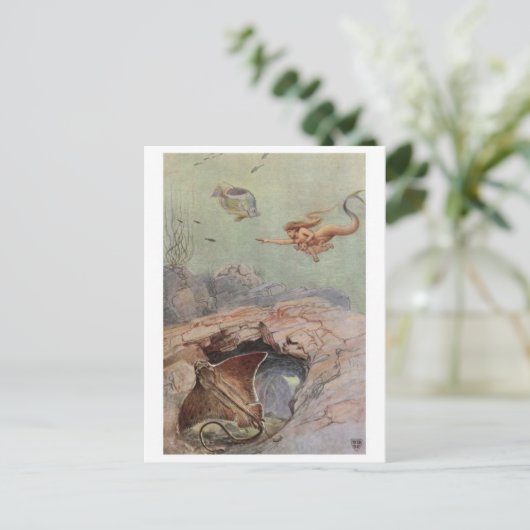 Briefkaart illustratie (Staand voorkant)