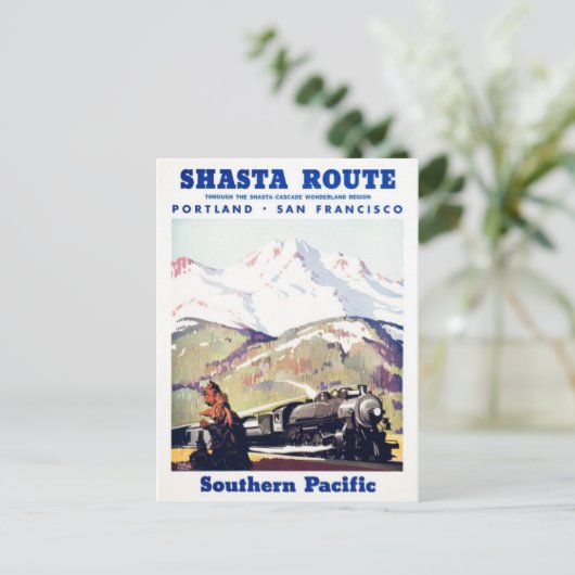 Briefkaart  illustratie (Staand voorkant)