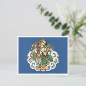 Briefkaart  illustratie (Staand voorkant)