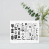 Briefkaart  illustratie (Staand voorkant)