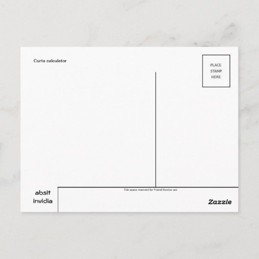 Briefkaart illustratie (Achterkant)