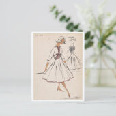 Briefkaart  illustratie (Staand voorkant)