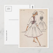 Briefkaart  illustratie (Voorkant / Achterkant)