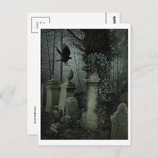 Briefkaart  illustratie (Voorkant / Achterkant)