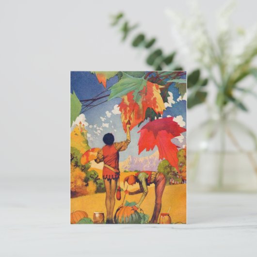 Briefkaart illustratie (Staand voorkant)