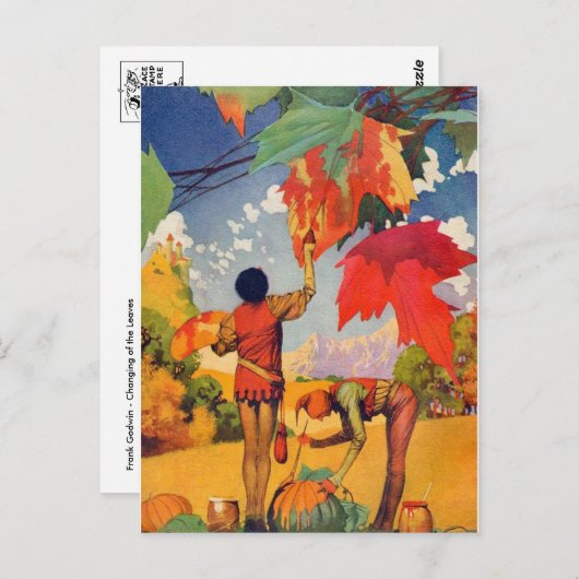 Briefkaart  illustratie (Voorkant / Achterkant)