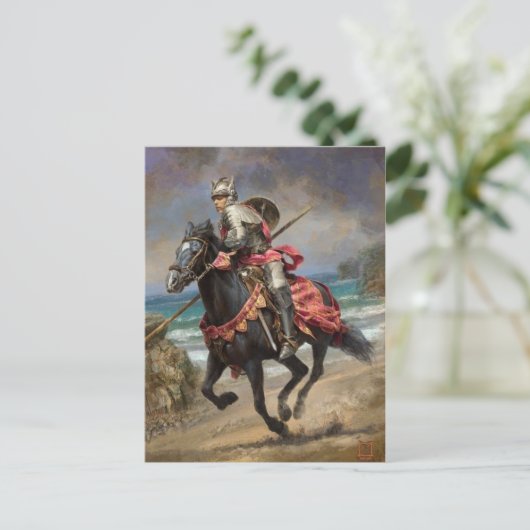 Briefkaart  illustratie (Staand voorkant)