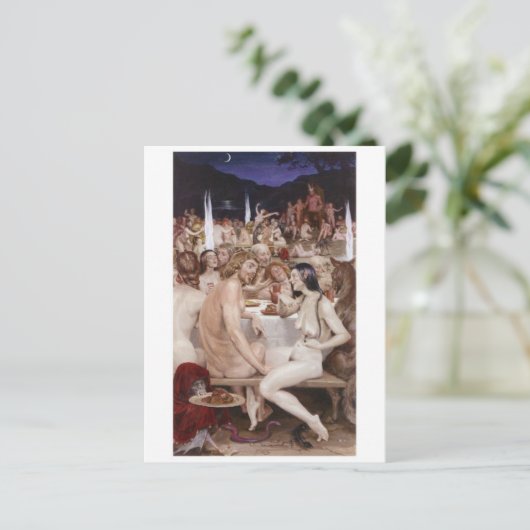 Briefkaart  illustratie (Staand voorkant)