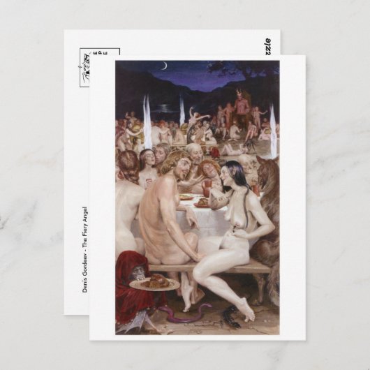 Briefkaart  illustratie (Voorkant / Achterkant)