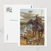 Briefkaart  illustratie (Voorkant / Achterkant)