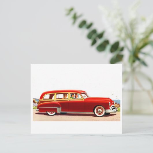 Briefkaart  illustratie (Staand voorkant)