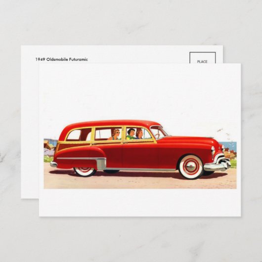 Briefkaart illustratie (Voorkant / Achterkant)