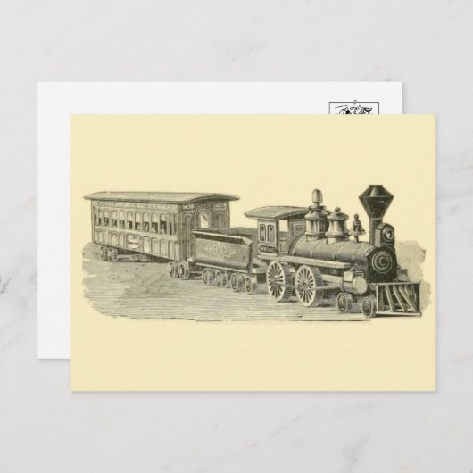 Briefkaart illustratie (Voorkant / Achterkant)