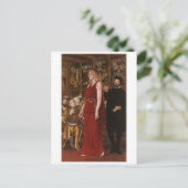 Briefkaart  illustratie (Staand voorkant)