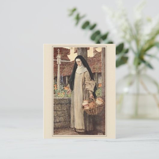 Briefkaart  illustratie (Staand voorkant)