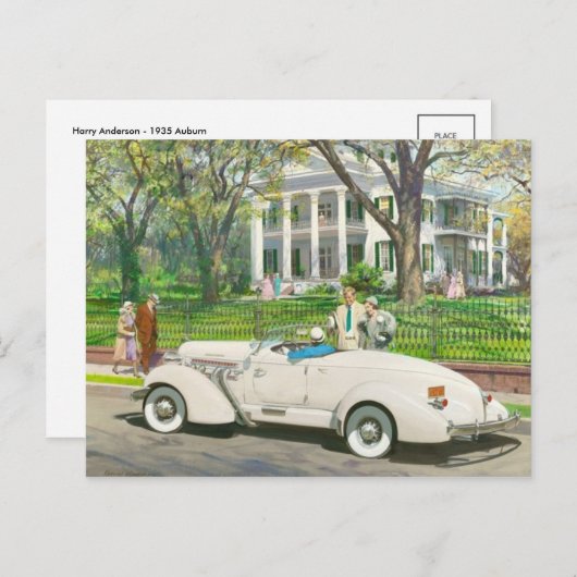 Briefkaart  illustratie (Voorkant / Achterkant)