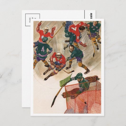 Briefkaart  illustratie (Voorkant / Achterkant)