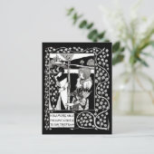 Briefkaart- illustratie-Aubrey Beardsley 14 Briefkaart (Staand voorkant)