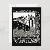 Briefkaart- illustratie-Aubrey Beardsley 19 Briefkaart (Voorkant / Achterkant)