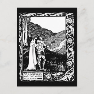 Briefkaart- illustratie-Aubrey Beardsley 1 Briefkaart