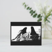 Briefkaart- illustratie-Aubrey Beardsley 24 Briefkaart (Staand voorkant)