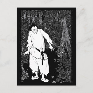 Briefkaart- illustratie-Aubrey Beardsley 28 Briefkaart