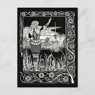 Briefkaart- illustratie-Aubrey Beardsley 34 Briefkaart