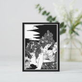 Briefkaart- illustratie-Aubrey Beardsley 41 Briefkaart (Staand voorkant)