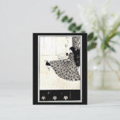Briefkaart- illustratie-Aubrey Beardsley 45 Briefkaart (Staand voorkant)