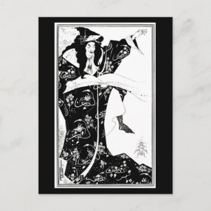 Briefkaart- illustratie-Aubrey Beardsley 7 Briefkaart