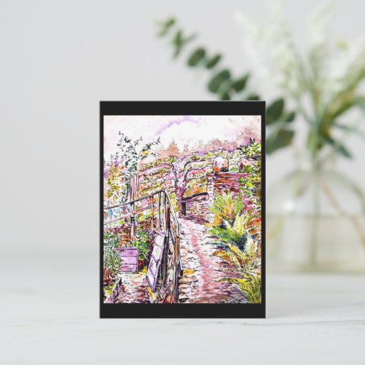 Briefkaart- Illustratie-Beatrix Potter 11 Briefkaart (Staand voorkant)