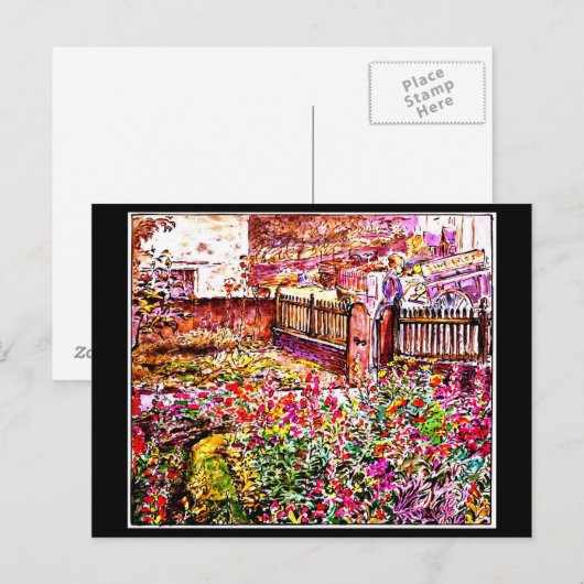 Briefkaart- Illustratie-Beatrix Potter 12 Briefkaart (Voorkant / Achterkant)