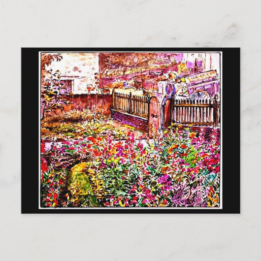 Briefkaart- Illustratie-Beatrix Potter 12 Briefkaart (Voorkant)