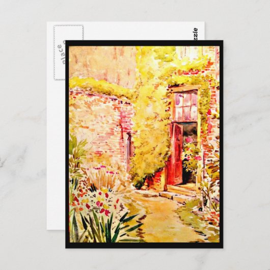 Briefkaart- Illustratie-Beatrix Potter 2 Briefkaart (Voorkant / Achterkant)