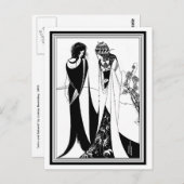 Briefkaart: Illustratie door Aubrey Beardsley Briefkaart (Voorkant / Achterkant)