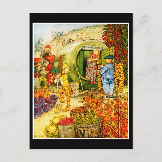 Briefkaart- Illustratie-Rackham 14 Briefkaart (Voorkant)