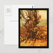 Briefkaart- Illustratie-Rackham 16 Briefkaart (Voorkant / Achterkant)