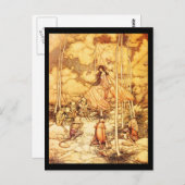 Briefkaart- Illustratie-Rackham 22 Briefkaart (Voorkant / Achterkant)