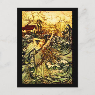 Briefkaart- Illustratie-Rackham 25 Briefkaart